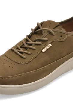 Pantofi sport EPICA gri, 52205, din piele naturala imagine