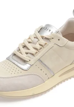 Pantofi sport EPICA gri, QS510, din piele naturala imagine