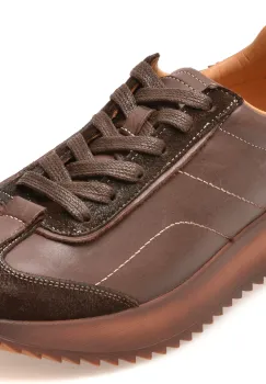 Pantofi sport EPICA maro, 261703, din piele naturala imagine