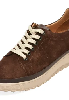 Pantofi sport EPICA maro, 381141, din piele intoarsa imagine