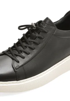 Pantofi sport EPICA negri, 2205, din piele naturala imagine