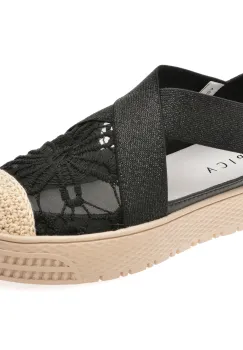 Pantofi sport EPICA negri, 302, din material textil imagine