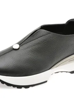 Pantofi sport EPICA negri, 589A101, din piele naturala imagine