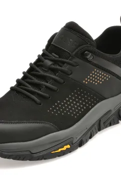 Pantofi sport EPICA negri, 80016, din piele naturala imagine