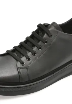 Pantofi sport EPICA negri, 8161, din piele naturala imagine