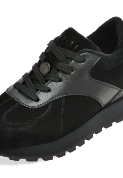 Pantofi sport EPICA negri, 82800, din piele intoarsa imagine