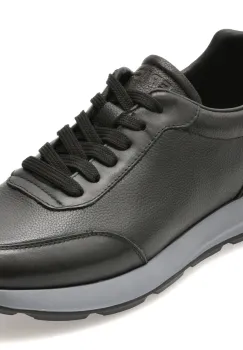 Pantofi sport EPICA negri, LN45, din piele naturala imagine