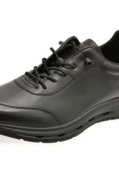 Pantofi sport EPICA negri, T8167, din piele naturala imagine