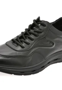 Pantofi sport EPICA negri, T8181, din piele naturala imagine