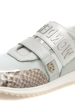 Pantofi sport ERISMA albastri, 135697F, din material textil si piele naturala imagine