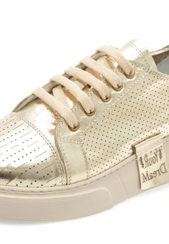 Pantofi sport ERISMA aurii, 2084611, din piele naturala imagine