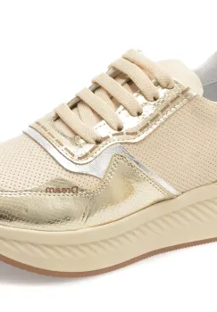 Pantofi sport ERISMA bej, 208926, din piele naturala imagine