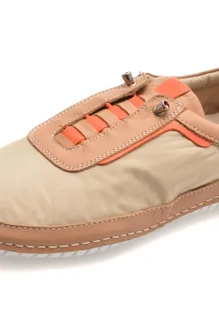 Pantofi sport EVIDA bej, EV2925, din material textil imagine