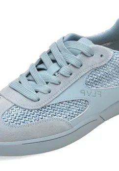 Pantofi sport FLAVIA PASSINI albastri, 18381, din material textil si piele naturala imagine