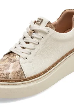 Pantofi sport FLAVIA PASSINI albi, 202519, din piele naturala imagine