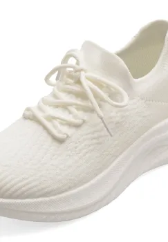 Pantofi sport FLAVIA PASSINI albi, 25CL603, din material textil imagine