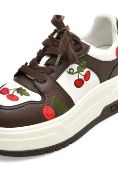 Pantofi sport FLAVIA PASSINI albi, 267715, din piele naturala imagine