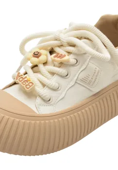 Pantofi sport FLAVIA PASSINI albi, 6858, din piele naturala imagine