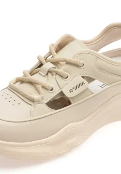 Pantofi sport FLAVIA PASSINI albi, 70136, din piele naturala imagine