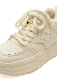 Pantofi sport FLAVIA PASSINI albi, 7089, din piele naturala imagine