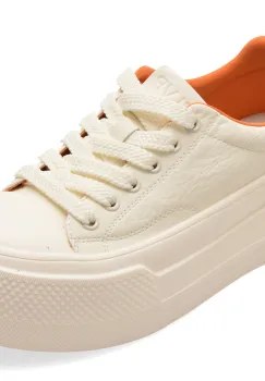 Pantofi sport FLAVIA PASSINI albi, 8539, din piele naturala imagine