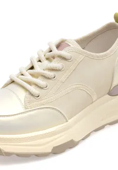 Pantofi sport FLAVIA PASSINI argintii, 7125, din piele ecologica imagine