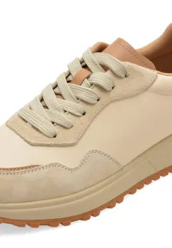 Pantofi sport FLAVIA PASSINI bej, 18362, din piele naturala imagine