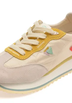 Pantofi sport FLAVIA PASSINI bej, 23061, din material textil imagine