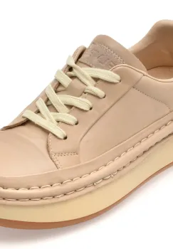 Pantofi sport FLAVIA PASSINI bej, 26051, din piele naturala imagine