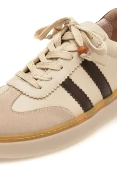 Pantofi sport FLAVIA PASSINI bej, BUL1454, din piele naturala imagine