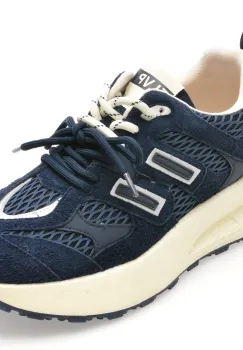 Pantofi sport FLAVIA PASSINI bleumarin, 727, din material textil si piele naturala imagine