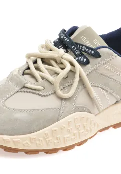 Pantofi sport FLAVIA PASSINI gri, 6677, din material textil si piele naturala imagine