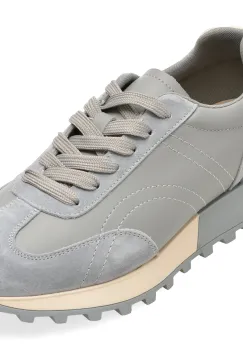 Pantofi sport FLAVIA PASSINI gri, 8509, din piele naturala imagine