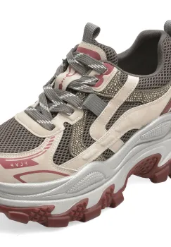 Pantofi sport FLAVIA PASSINI gri, 933, din piele ecologica imagine