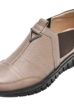 Pantofi sport FLAVIA PASSINI gri, EV28882, din piele naturala imagine