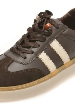 Pantofi sport FLAVIA PASSINI maro, BUL1454, din piele naturala imagine