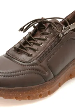 Pantofi sport FLAVIA PASSINI maro, EV2933, din piele naturala imagine