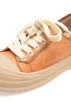 Pantofi sport FLAVIA PASSINI maro, S2010, din piele naturala imagine