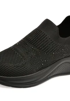 Pantofi sport FLAVIA PASSINI negri, 1007, din material textil imagine