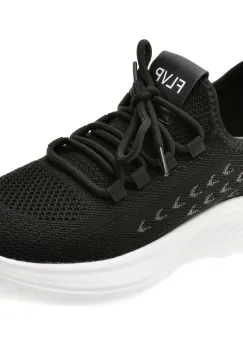 Pantofi sport FLAVIA PASSINI negri, 22577, din material textil imagine