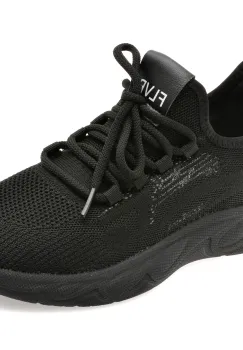 Pantofi sport FLAVIA PASSINI negri, 22588, din material textil imagine