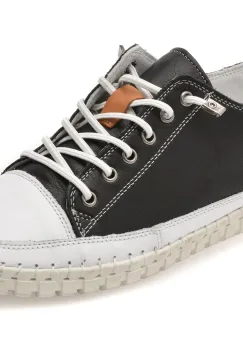 Pantofi sport FLAVIA PASSINI negri, 561, din piele naturala imagine