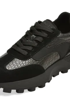 Pantofi sport FLAVIA PASSINI negri, 87999, din piele naturala imagine