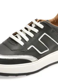 Pantofi sport FLAVIA PASSINI negri, N20, din piele naturala imagine