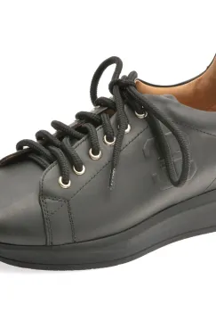 Pantofi sport FLAVIA PASSINI negri, P2, din piele naturala imagine