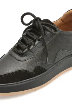 Pantofi sport FLAVIA PASSINI negri, T1, din piele naturala imagine