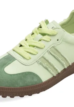 Pantofi sport FLAVIA PASSINI verzi, 9117, din piele naturala imagine