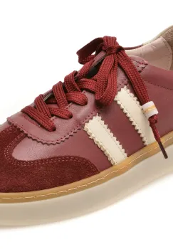 Pantofi sport FLAVIA PASSINI visinii, BUL1454, din piele naturala imagine