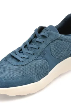 Pantofi sport GEOX albastri, U55LFD, din material textil imagine