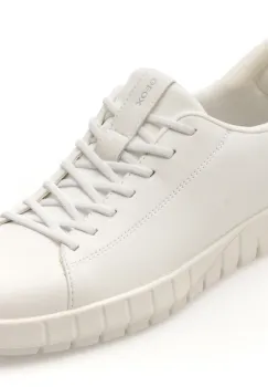 Pantofi sport GEOX albi, U56MAA, din piele ecologica imagine